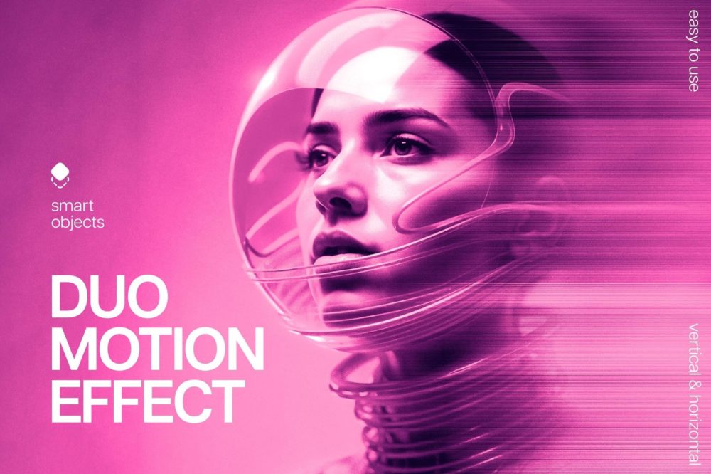 故障模糊扭曲照片效果ps特效滤镜样机 Duotone Motion Photo Effect插图 故障模糊扭曲照片效果ps特效滤镜样机 Duotone Motion Photo Effect插图