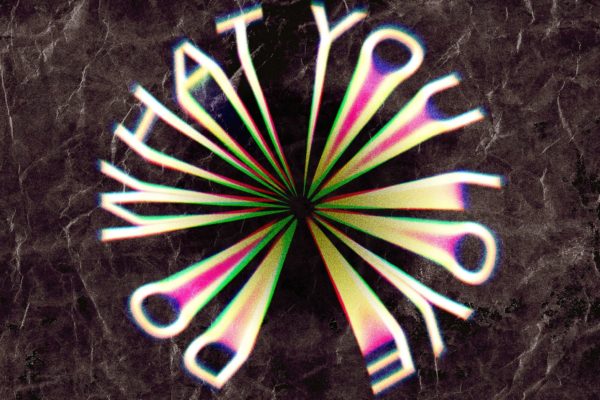 时尚创意失真效果ps修图特效滤镜样机模版 Circular Distortion PSD Text Effect