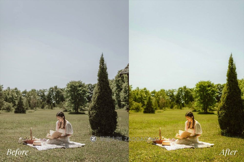 梦幻暖色调户外公园野餐聚会博主摄影照片调色Lightroom预设 Fun Picnic Presets – STBRN插图1 梦幻暖色调户外公园野餐聚会博主摄影照片调色Lightroom预设 Fun Picnic Presets – STBRN插图1