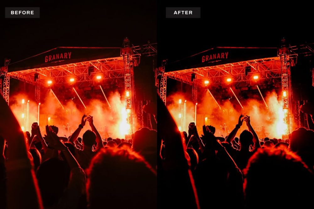 音乐节灯光激光彩色烟雾DJ表演摄影照片调色Lightroom预设 Music Festival Lightroom Presets插图1 音乐节灯光激光彩色烟雾DJ表演摄影照片调色Lightroom预设 Music Festival Lightroom Presets插图1