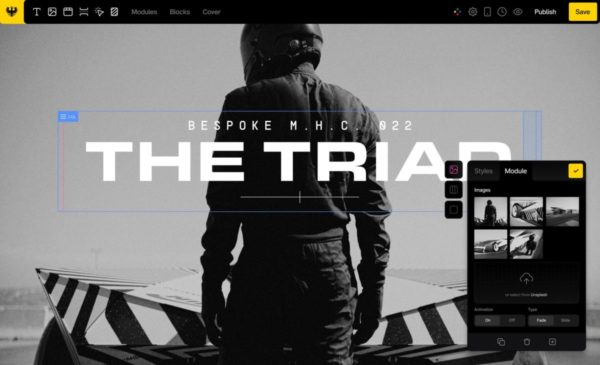 终极设计师艺术个人作品集工作室网站设计wordpress模板源码 Semplice Studio – Semplice v7.0.9