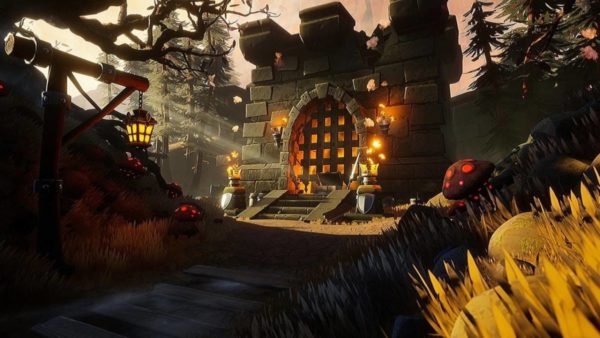 风格化奇幻游戏关卡城堡3D场景资产UE模型素材 Stylized Fantasy Environment (Fantasy Stylized Stylized Fantasy Castle Castle)