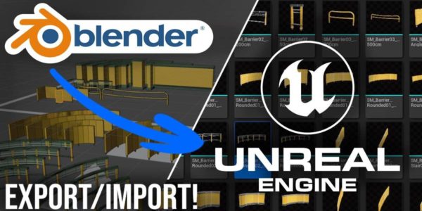 Blender模型工程导入UE插件 Blender For Unreal Engine v4.4.1特色图 Blender模型工程导入UE插件 Blender For Unreal Engine v4.4.1
