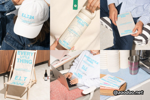 7款国外小众棒球帽卫衣水杯帆布袋笔记本品牌VI设计PS展示效果图样机模板Bendito Mockup – Every Little Thing P2