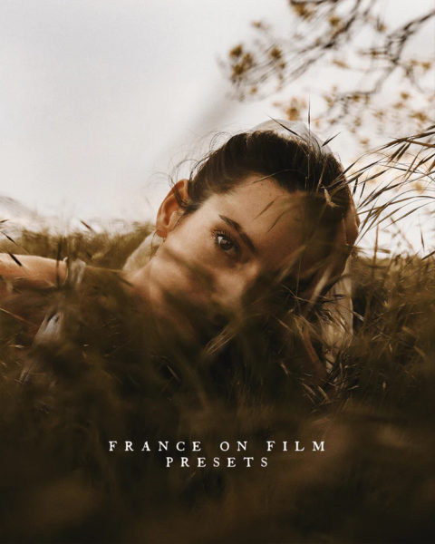 复古怀旧电影风格街拍人物摄影照片调色Lightroom预设包 1924.us – Elle May – France on Film Presets
