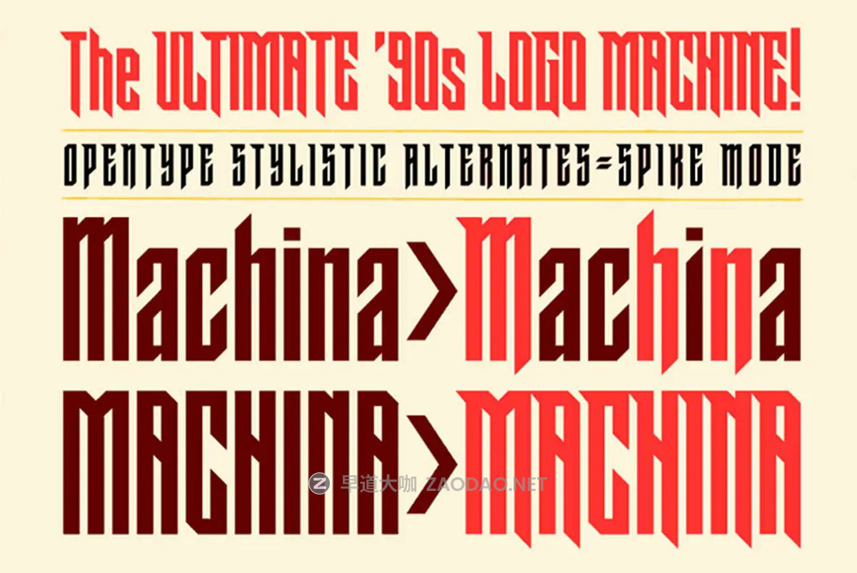 Myfonts – FXMachina Font Family 90年代复古动漫漫画风格先锋锋利尖锐浓缩无衬线英文字体安装包插图4 Myfonts – FXMachina Font Family 90年代复古动漫漫画风格先锋锋利尖锐浓缩无衬线英文字体安装包插图4