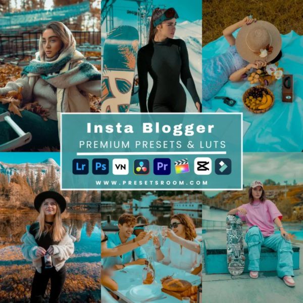 终极INS风蓝绿色调旅拍摄影人像调色预设Lightroom预设+LUT预设 Presetsroom – Insta Bloggers Lightroom Presets & Luts Collection特色图 终极INS风蓝绿色调旅拍摄影人像调色预设Lightroom预设+LUT预设 Presetsroom – Insta Bloggers Lightroom Presets & Luts Collection