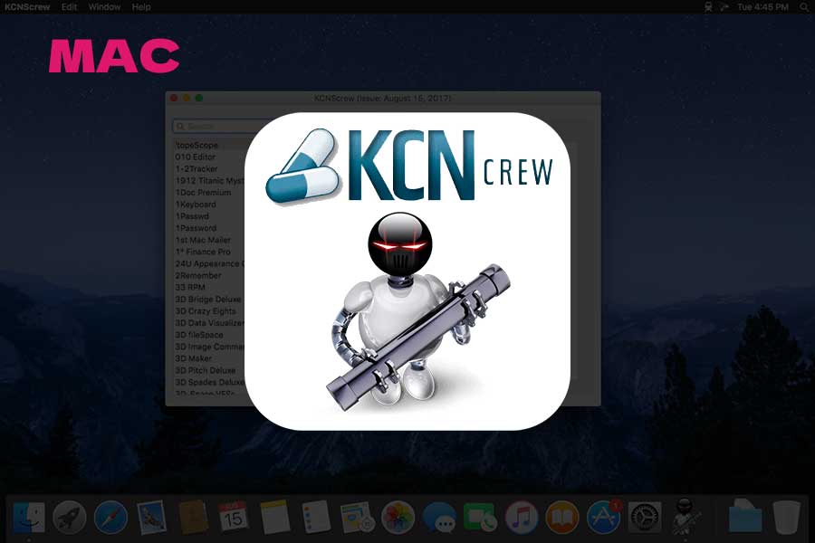 强大苹果Mac电脑软件注册表注册码软件 KCNcrew Pack 1.8 (07-15-25)特色图 强大苹果Mac电脑软件注册表注册码软件 KCNcrew Pack 1.8 (07-15-25)