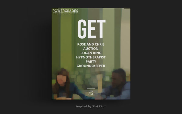 《逃出绝命镇2017》电影色调模拟逆向还原达芬奇调色节点 Mononodes – Get Out reverse engineered PowerGrades