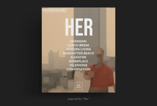 MonoNodes 《她》电影色调模拟逆向还原达芬奇调色节点 Mononodes – Her reverse engineered PowerGrades – HER