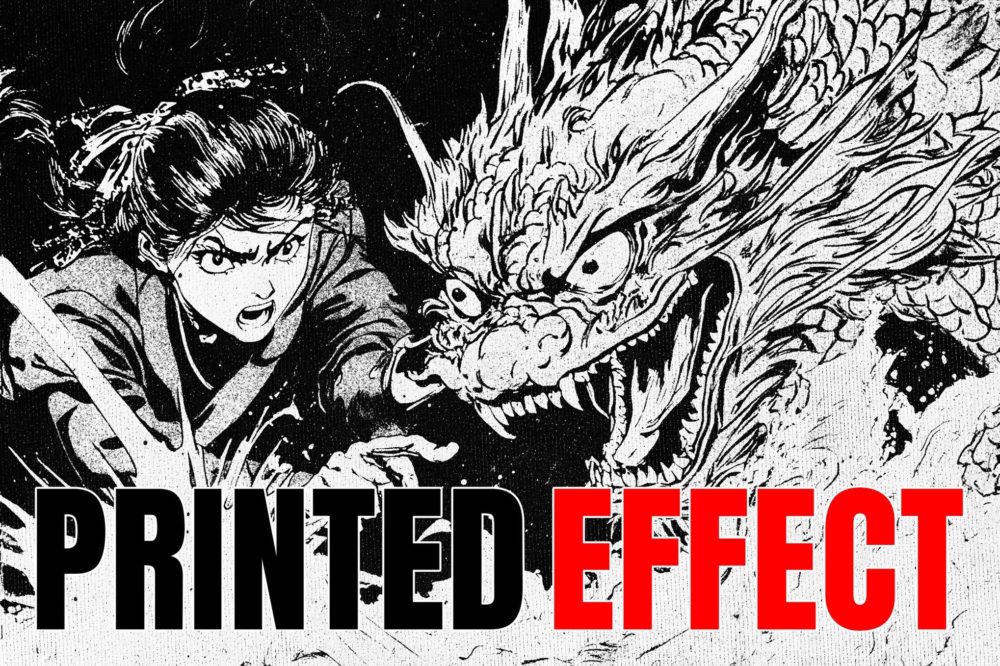 复古漫画素描打印照片效果ps特效滤镜样机 B&W Print Effect插图 复古漫画素描打印照片效果ps特效滤镜样机 B&W Print Effect插图