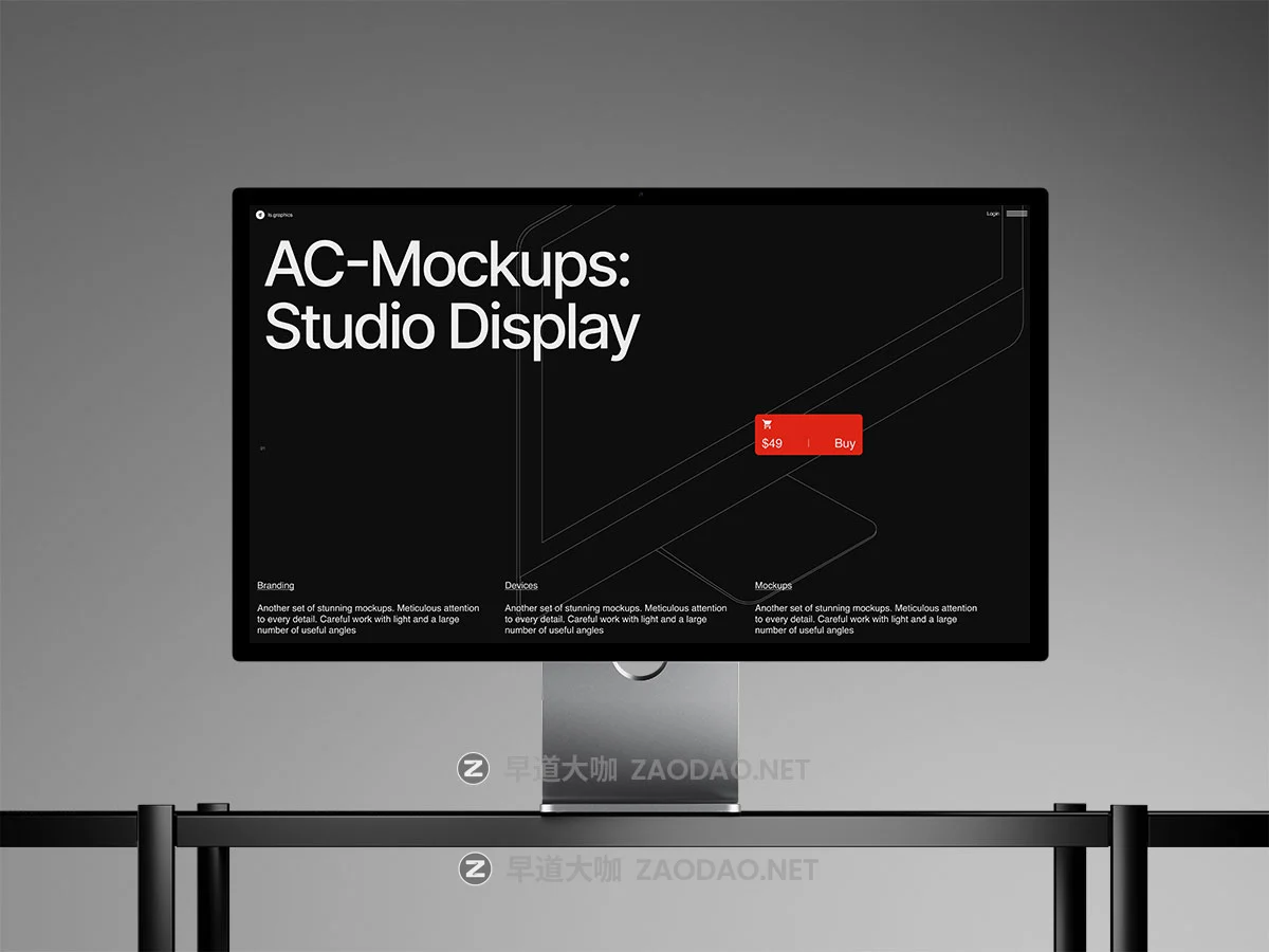 16款高级工业风UI界面作品苹果iPhone手机iPad平板MacBook电脑贴图PSD样机模板 AC-Mockups, Apple Devices插图9 16款高级工业风UI界面作品苹果iPhone手机iPad平板MacBook电脑贴图PSD样机模板 AC-Mockups, Apple Devices插图9