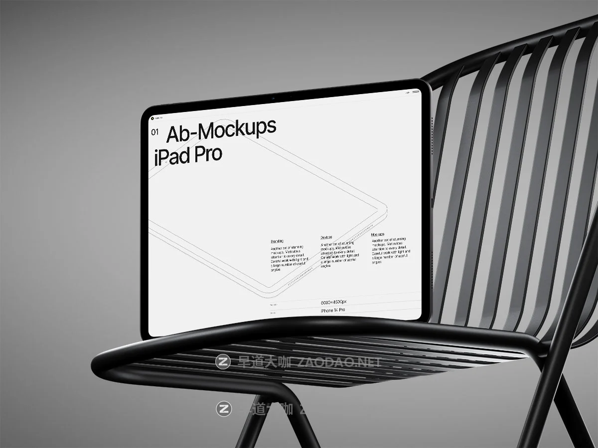 16款高级工业风UI界面作品苹果iPhone手机iPad平板MacBook电脑贴图PSD样机模板 AC-Mockups, Apple Devices插图14 16款高级工业风UI界面作品苹果iPhone手机iPad平板MacBook电脑贴图PSD样机模板 AC-Mockups, Apple Devices插图14
