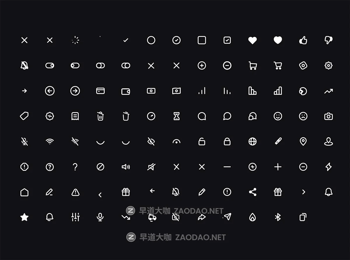 100+款现代时尚app网站ui界面动态图标icons设计ae格式文件素材 Animated Icons Pack – Minimal UI/UX Essentials (Lottie JSON & AEP)插图1 100+款现代时尚app网站ui界面动态图标icons设计ae格式文件素材 Animated Icons Pack – Minimal UI/UX Essentials (Lottie JSON & AEP)插图1