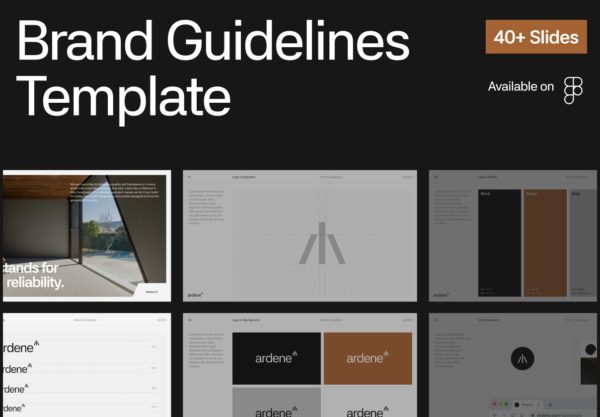 40+屏现代时尚品牌vi使用规范指南手册幻灯片设计figma模板素材 Ardene – Brand Guidelines Template特色图 40+屏现代时尚品牌vi使用规范指南手册幻灯片设计figma模板素材 Ardene – Brand Guidelines Template