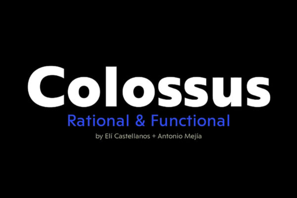 14款字重时尚几何美学企业项目徽标logo标题设计无衬线英文字体安装包 Colossus Font Family特色图 14款字重时尚几何美学企业项目徽标logo标题设计无衬线英文字体安装包 Colossus Font Family