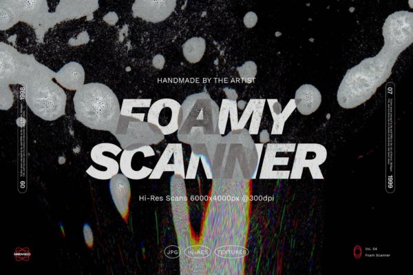 40款真实6K高清肥皂洗衣粉泡沫纹理肌理JPG背景图片设计素材 Foamy Scanner Textures
