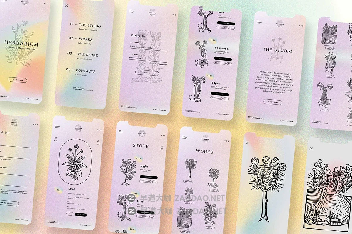 450款复古中世纪手绘草本草药植物手稿插图插画png/ai格式设计素材 Herbarium Medieval Botany Collection插图1 450款复古中世纪手绘草本草药植物手稿插图插画png/ai格式设计素材 Herbarium Medieval Botany Collection插图1