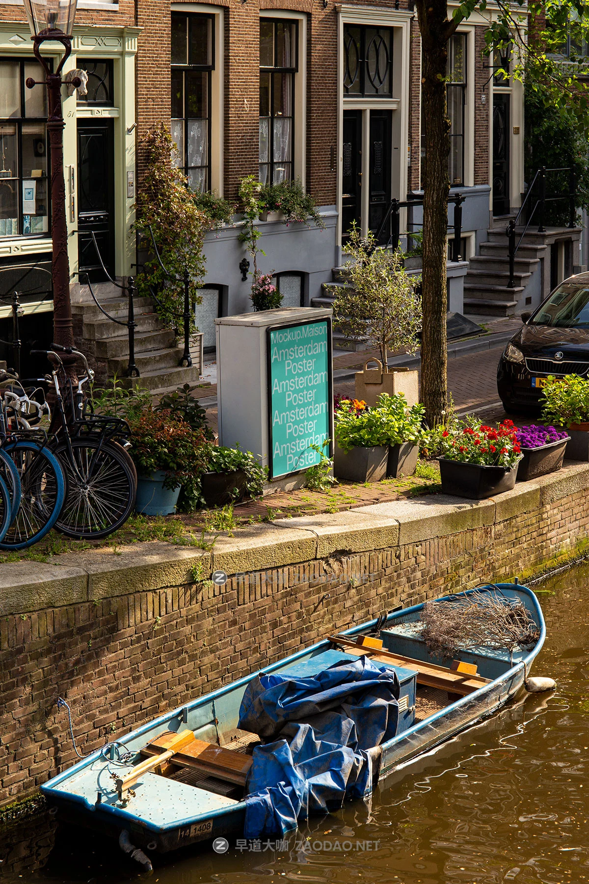 8款荷兰阿姆斯特丹城市广告牌海报电子屏设计展示效果图PS贴图样机模板 Mockup.Maison – Amsterdam Collection P1插图4 8款荷兰阿姆斯特丹城市广告牌海报电子屏设计展示效果图PS贴图样机模板 Mockup.Maison – Amsterdam Collection P1插图4