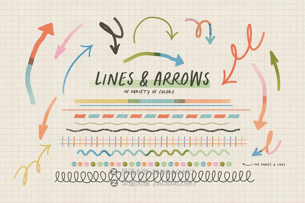 430款潮流趣味可爱标记符号手帐日记手绘手稿涂鸦Png免抠图片素材 Notes: Shapes, Lines & Squiggles插图11 430款潮流趣味可爱标记符号手帐日记手绘手稿涂鸦Png免抠图片素材 Notes: Shapes, Lines & Squiggles插图11
