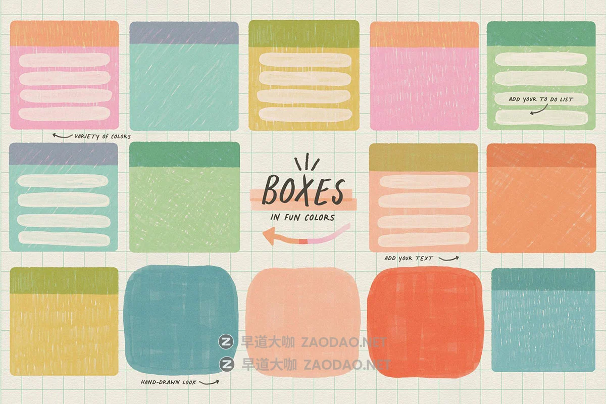 430款潮流趣味可爱标记符号手帐日记手绘手稿涂鸦Png免抠图片素材 Notes: Shapes, Lines & Squiggles插图7 430款潮流趣味可爱标记符号手帐日记手绘手稿涂鸦Png免抠图片素材 Notes: Shapes, Lines & Squiggles插图7