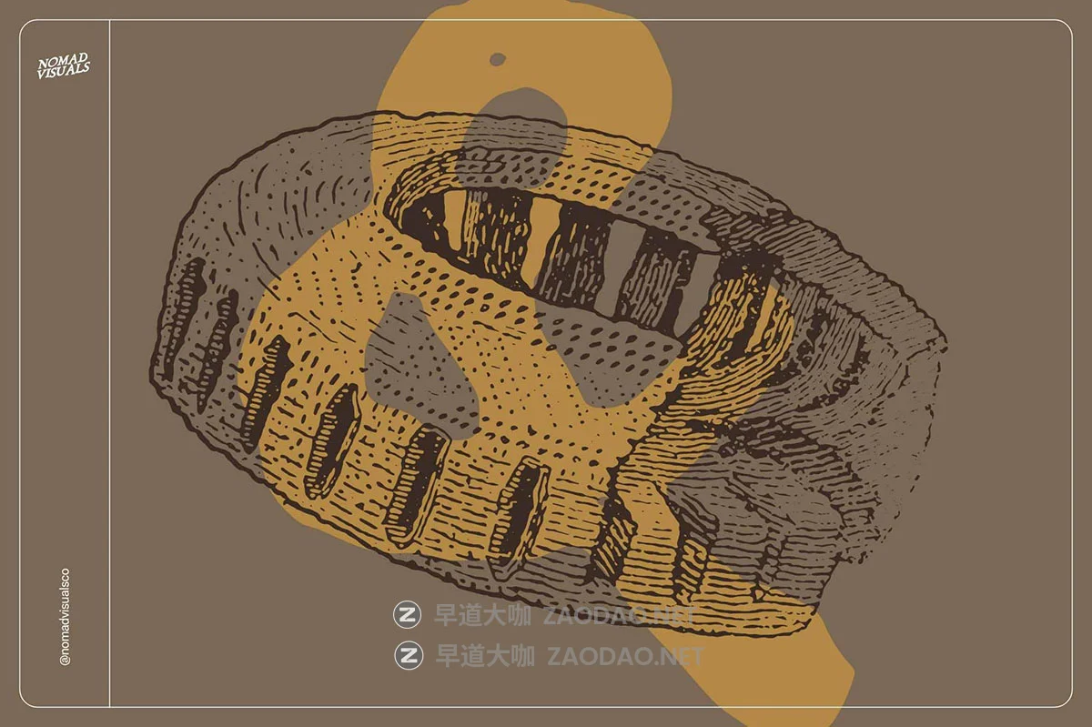 42款古老神秘古迹巨石阵仪式符号手绘矢量插画图案AI格式素材 Stonehenge Illustrations插图8 42款古老神秘古迹巨石阵仪式符号手绘矢量插画图案AI格式素材 Stonehenge Illustrations插图8