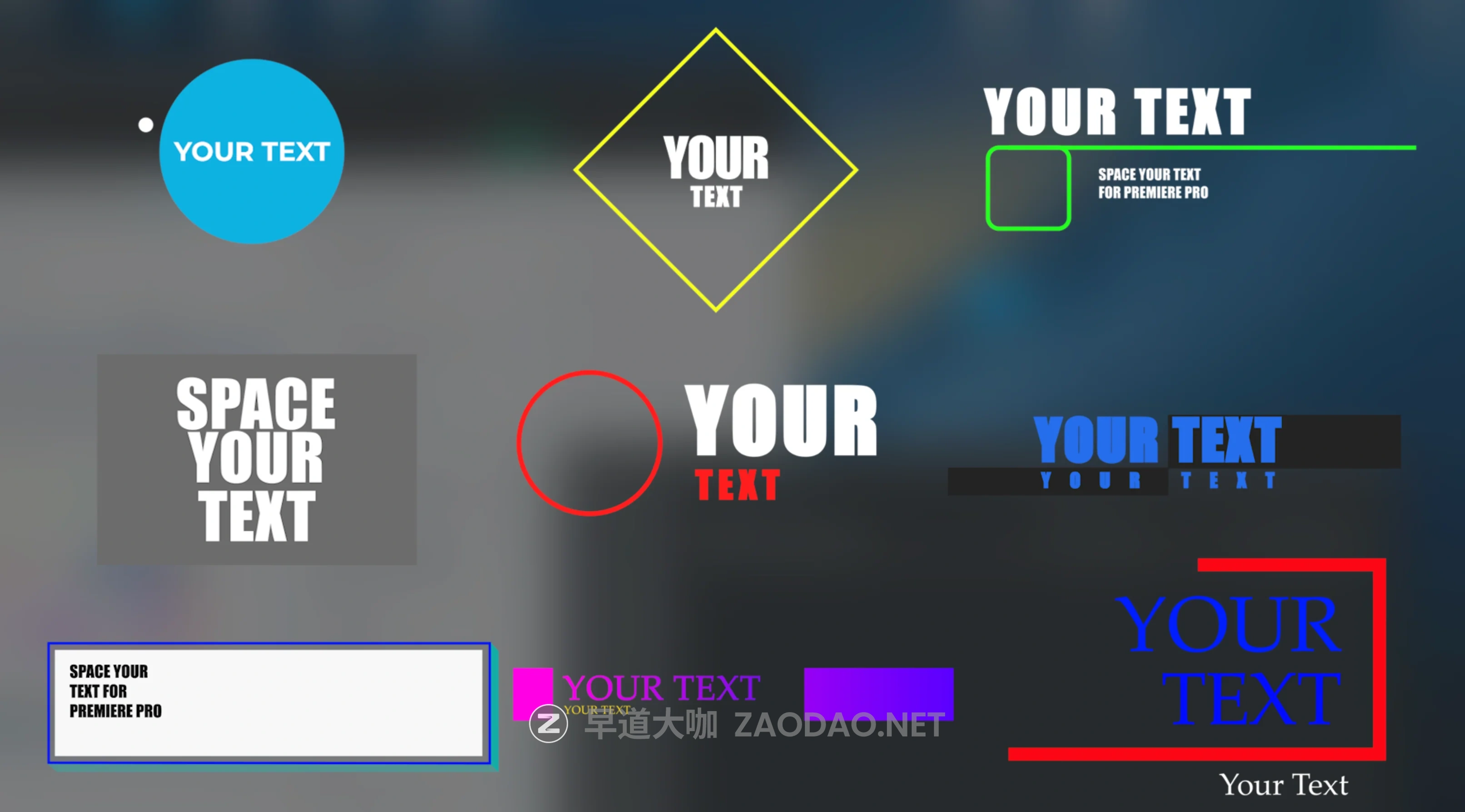 PR预设 250+组前卫产品宣传片电影字幕说明标题动画 VfxStudio – 250+ Animated Lower Thirds Pack插图2 PR预设 250+组前卫产品宣传片电影字幕说明标题动画 VfxStudio – 250+ Animated Lower Thirds Pack插图2