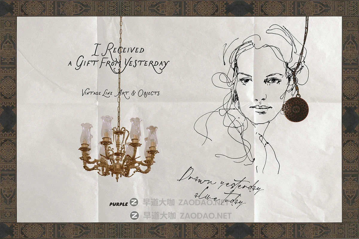 220+款复古永恒线条相机相框纸张物品情绪版设计剪贴拼贴PNG免抠图设计素材 Vintage Objects & Line Art插图1 220+款复古永恒线条相机相框纸张物品情绪版设计剪贴拼贴PNG免抠图设计素材 Vintage Objects & Line Art插图1