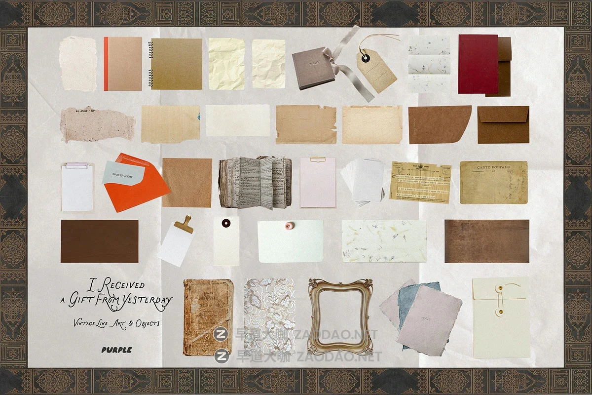 220+款复古永恒线条相机相框纸张物品情绪版设计剪贴拼贴PNG免抠图设计素材 Vintage Objects & Line Art插图5 220+款复古永恒线条相机相框纸张物品情绪版设计剪贴拼贴PNG免抠图设计素材 Vintage Objects & Line Art插图5