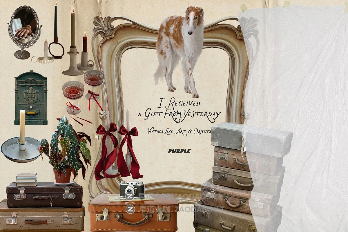 220+款复古永恒线条相机相框纸张物品情绪版设计剪贴拼贴PNG免抠图设计素材 Vintage Objects & Line Art插图7 220+款复古永恒线条相机相框纸张物品情绪版设计剪贴拼贴PNG免抠图设计素材 Vintage Objects & Line Art插图7