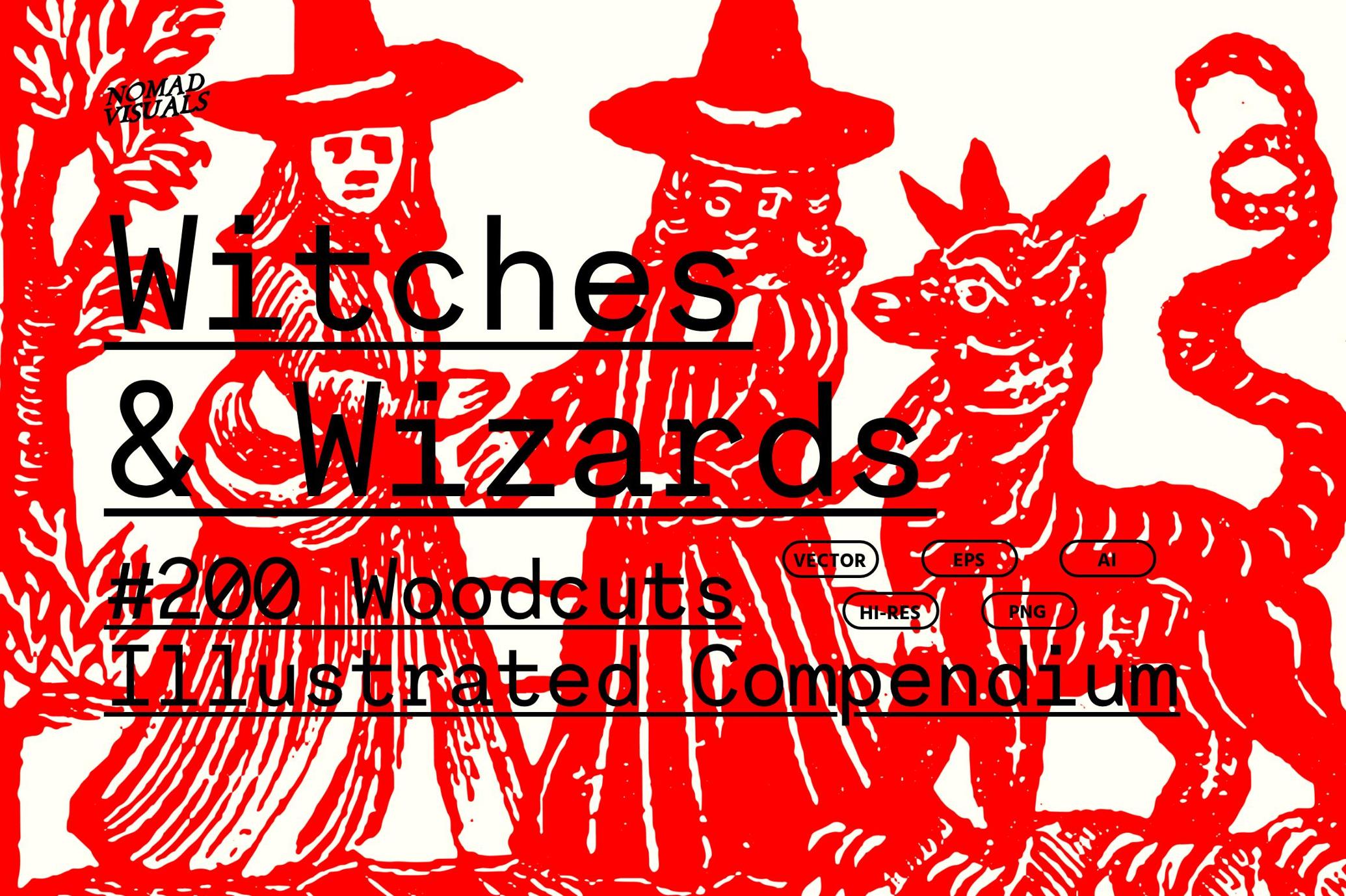 200幅神秘黑暗中世纪文艺复兴女巫人物场景ai矢量插图设计素材 Witches & Wizards插图 200幅神秘黑暗中世纪文艺复兴女巫人物场景ai矢量插图设计素材 Witches & Wizards插图