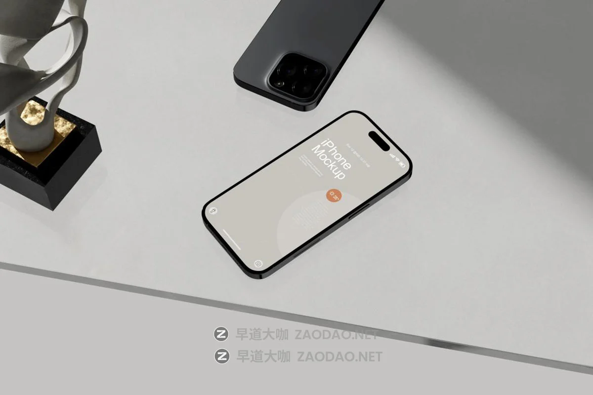 10款高级场景UI界面作品设计苹果iPhone 16 Pro手机展示效果图PSD样机模板 iPhone 16 Pro Mockup插图3 10款高级场景UI界面作品设计苹果iPhone 16 Pro手机展示效果图PSD样机模板 iPhone 16 Pro Mockup插图3