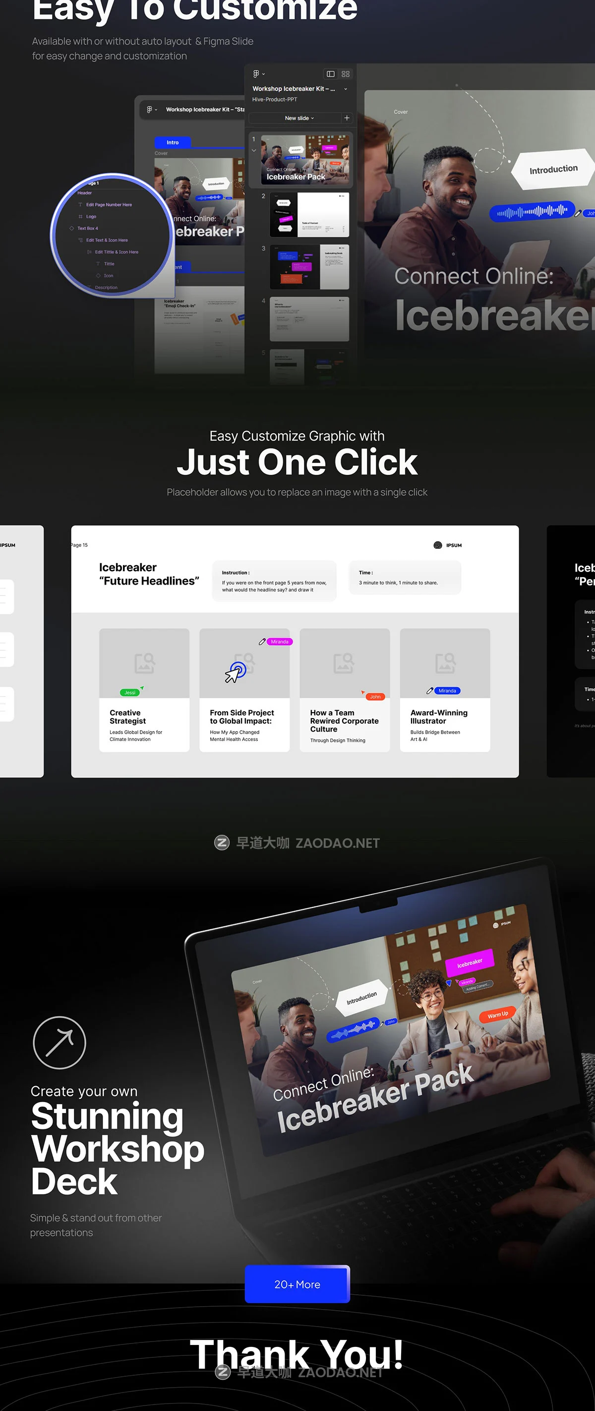 25页创意品牌研讨会项目策划提案报表幻灯片设计figma/ppt格式模板素材 Workshop Icebreaker Kit Pitch Deck – Ipsum插图7 25页创意品牌研讨会项目策划提案报表幻灯片设计figma/ppt格式模板素材 Workshop Icebreaker Kit Pitch Deck – Ipsum插图7