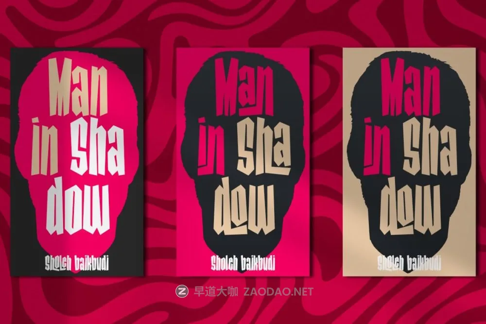 现代时尚动漫品牌海报徽标设计无衬线英文字体安装包 Ochida插图6 现代时尚动漫品牌海报徽标设计无衬线英文字体安装包 Ochida插图6