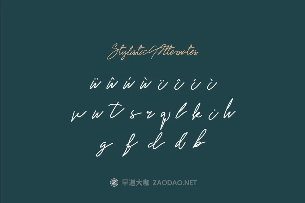 时尚优雅品牌海报徽标设计手写英文字体安装包 Mythic Sunset Signature Script Font插图6 时尚优雅品牌海报徽标设计手写英文字体安装包 Mythic Sunset Signature Script Font插图6