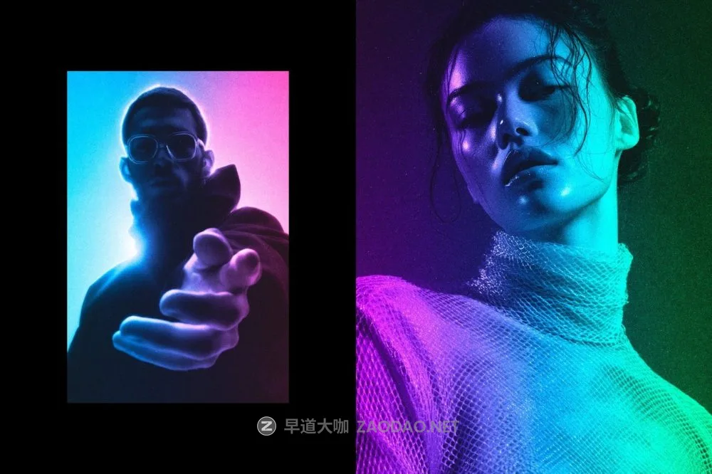 双色调颗粒ins风照片效果ps特效滤镜样机 Grainy Dual Light Effect插图2 双色调颗粒ins风照片效果ps特效滤镜样机 Grainy Dual Light Effect插图2