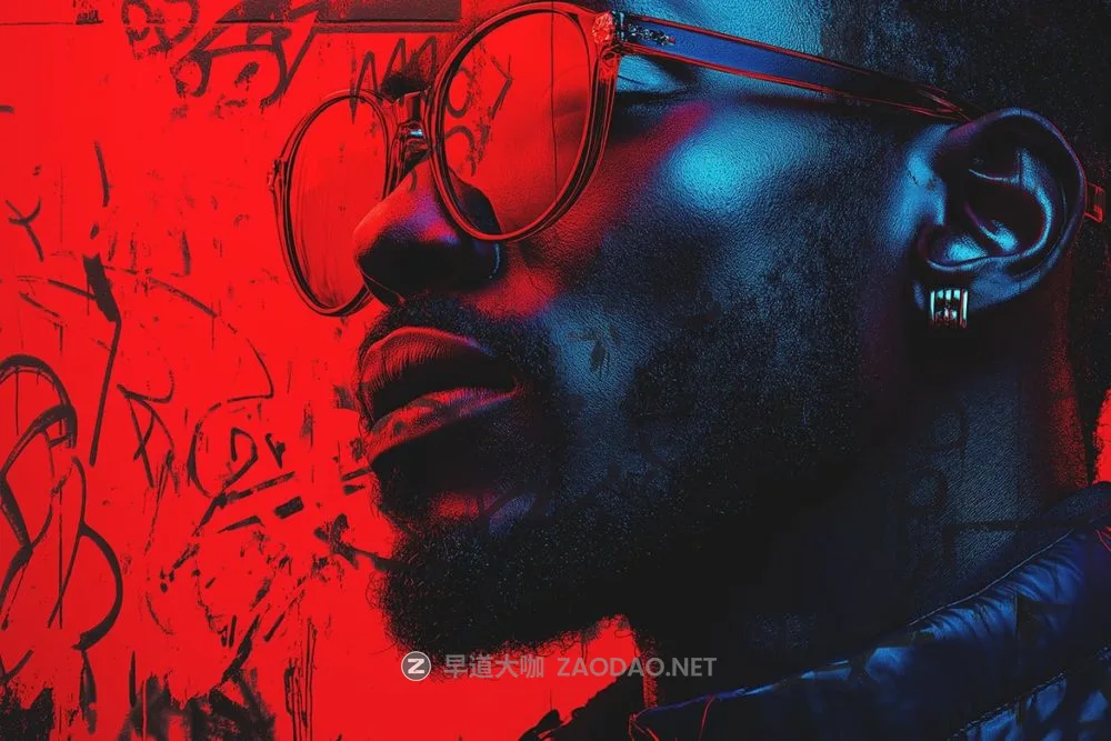 时尚复古半调涂鸦照片效果ps特效滤镜样机 Grunge Graffiti Photo Effect Template插图2 时尚复古半调涂鸦照片效果ps特效滤镜样机 Grunge Graffiti Photo Effect Template插图2