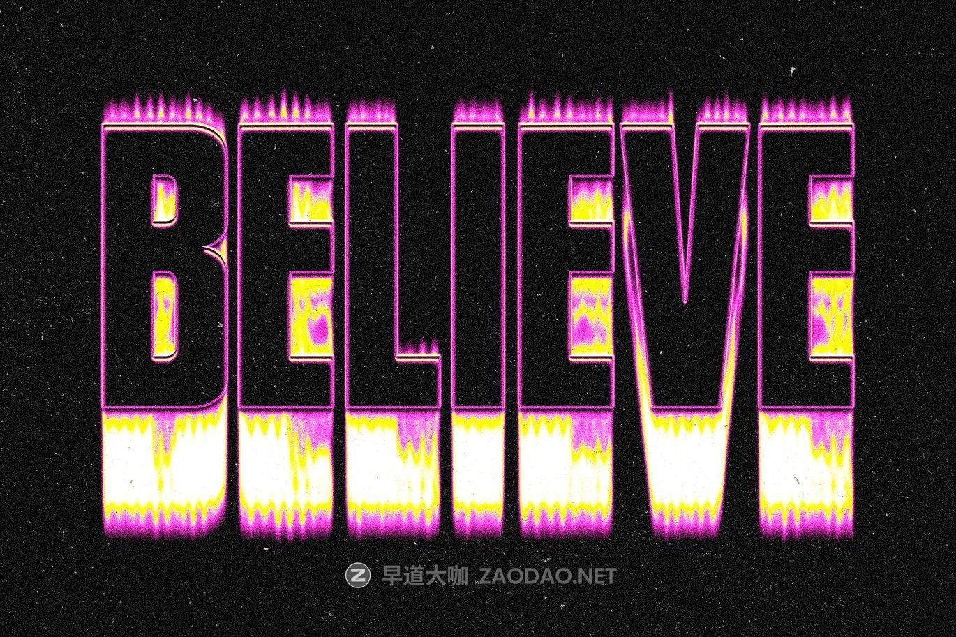 潮流液体融化扭曲颗粒标题Logo字体设计PS文本样机模板 Liquid Distort Text Effect插图1 潮流液体融化扭曲颗粒标题Logo字体设计PS文本样机模板 Liquid Distort Text Effect插图1