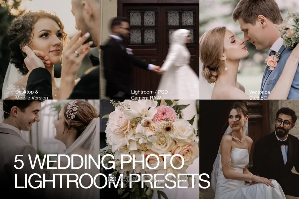 优雅浪漫柔和色调订婚婚礼电影照片调色Lightroom预设 Wedding Presets插图 优雅浪漫柔和色调订婚婚礼电影照片调色Lightroom预设 Wedding Presets插图