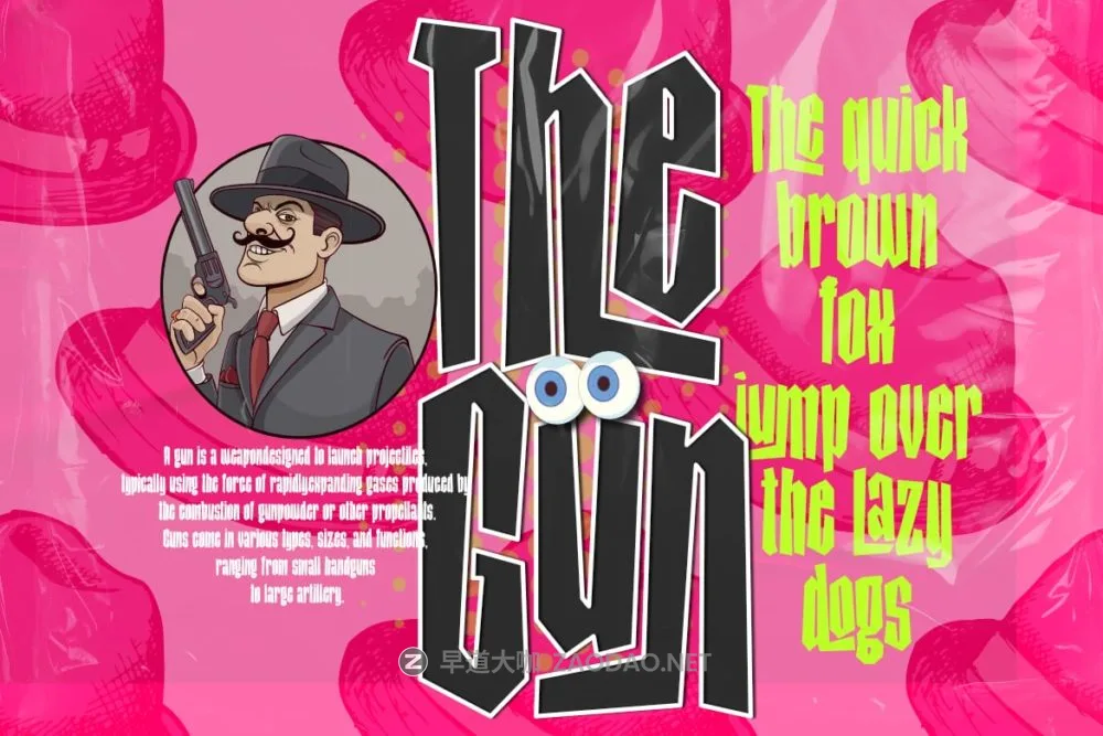 现代时尚动漫品牌海报徽标设计无衬线英文字体安装包 Ochida插图1 现代时尚动漫品牌海报徽标设计无衬线英文字体安装包 Ochida插图1