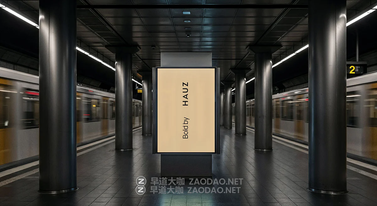 14款国外城市地铁站商场街头广告牌海报设计展示效果图ps贴图样机模板 Bold architectural billboard & poster mockups插图2 14款国外城市地铁站商场街头广告牌海报设计展示效果图ps贴图样机模板 Bold architectural billboard & poster mockups插图2