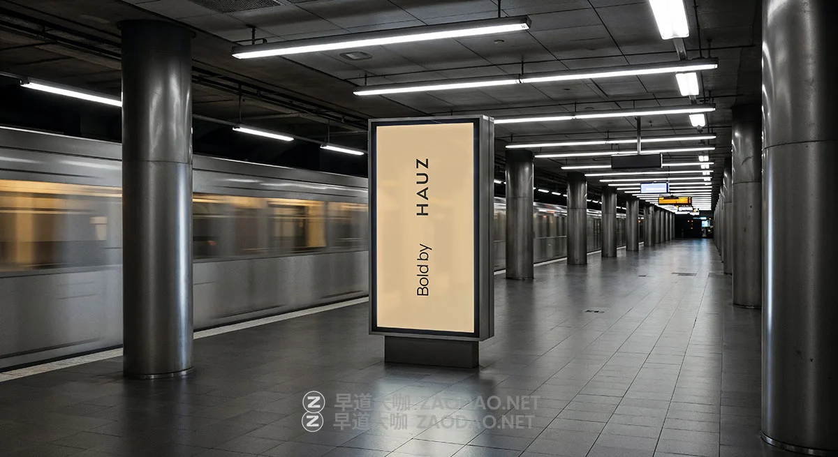 14款国外城市地铁站商场街头广告牌海报设计展示效果图ps贴图样机模板 Bold architectural billboard & poster mockups插图3 14款国外城市地铁站商场街头广告牌海报设计展示效果图ps贴图样机模板 Bold architectural billboard & poster mockups插图3