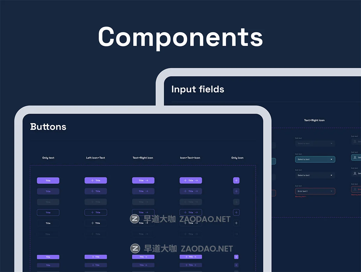 65+屏深色系AI人工智能应聘面试求职辅助工具app ui界面设计figma模板套件 Growy-AI Interview Coach UI Kits插图5 65+屏深色系AI人工智能应聘面试求职辅助工具app ui界面设计figma模板套件 Growy-AI Interview Coach UI Kits插图5