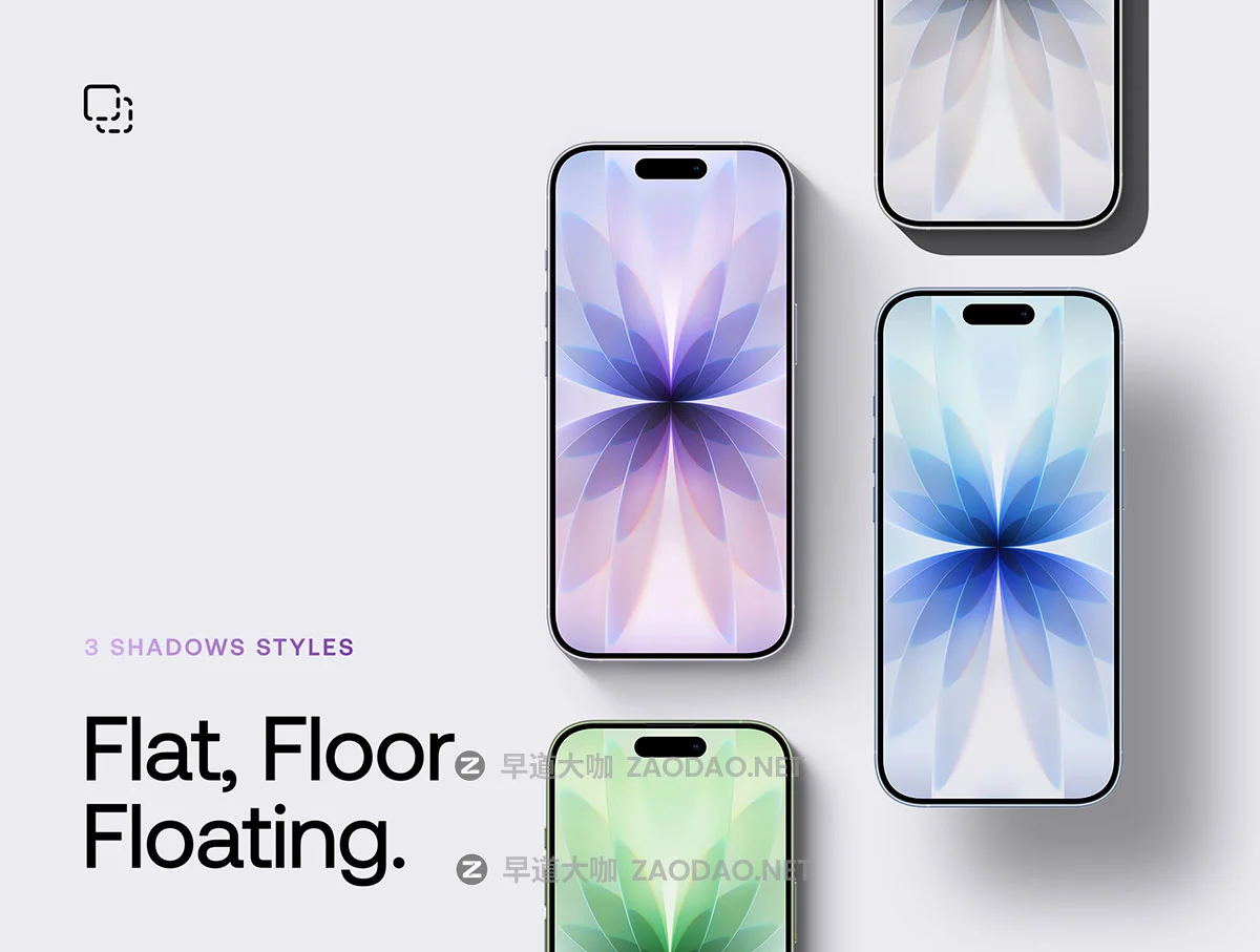 24款逼真手机app ui广告设计苹果iPhone 17展示效果图ps贴图样机模板 iPhone 17 – 24 Mockups Scenes插图7 24款逼真手机app ui广告设计苹果iPhone 17展示效果图ps贴图样机模板 iPhone 17 – 24 Mockups Scenes插图7