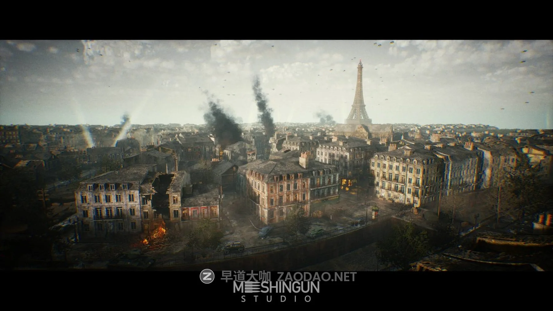 UE模型 二战时期法国城市街道建筑3D资产素材 Fab – France – WWII Liberation – World War 2 WW2插图10 UE模型 二战时期法国城市街道建筑3D资产素材 Fab – France – WWII Liberation – World War 2 WW2插图10