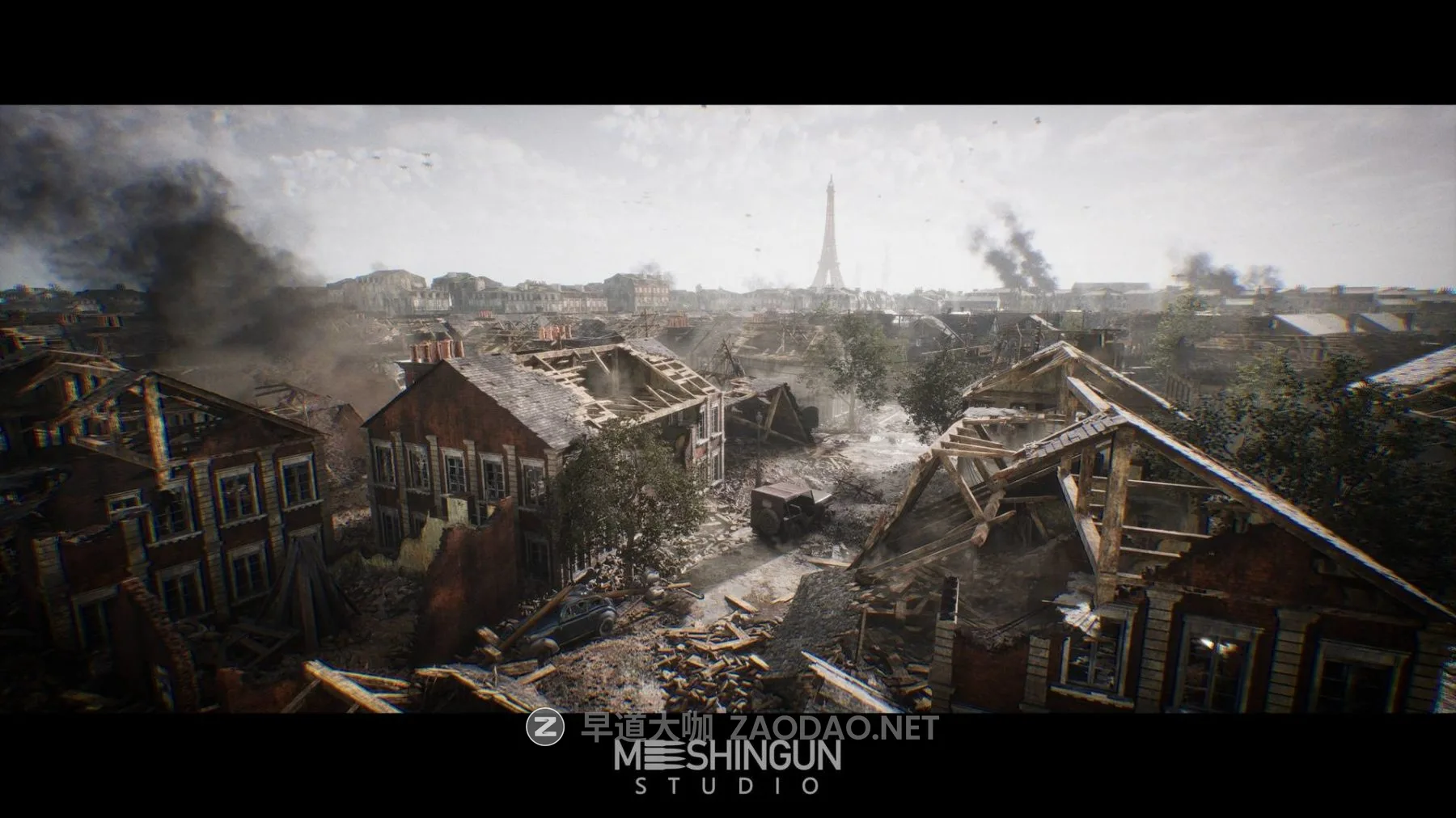 UE模型 二战时期法国城市街道建筑3D资产素材 Fab – France – WWII Liberation – World War 2 WW2插图3 UE模型 二战时期法国城市街道建筑3D资产素材 Fab – France – WWII Liberation – World War 2 WW2插图3