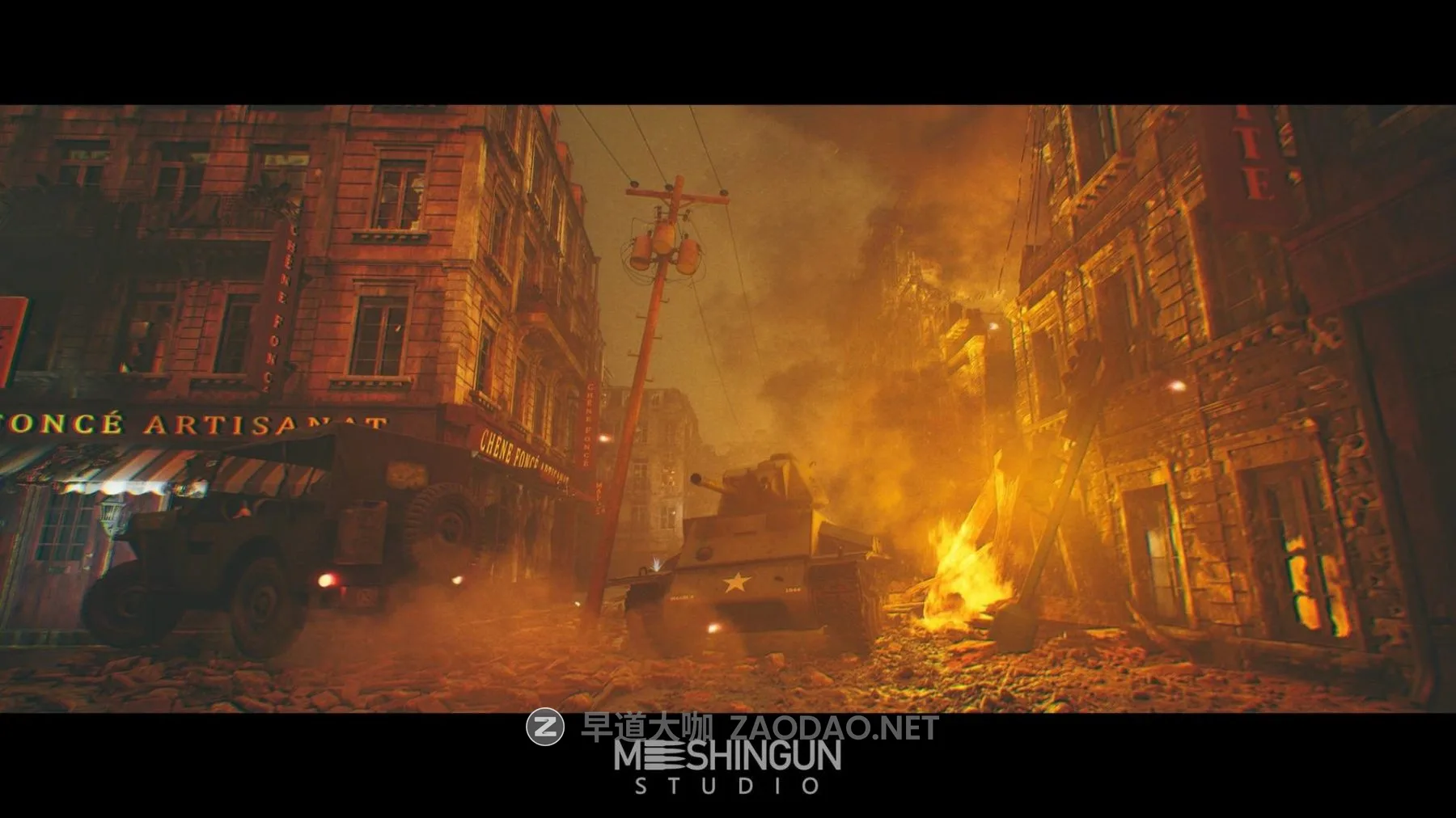 UE模型 二战时期法国城市街道建筑3D资产素材 Fab – France – WWII Liberation – World War 2 WW2插图16 UE模型 二战时期法国城市街道建筑3D资产素材 Fab – France – WWII Liberation – World War 2 WW2插图16