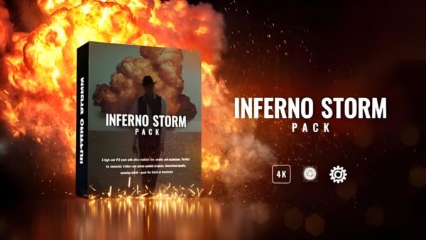 AE脚本 296组火焰爆炸燃烧烟雾粒子枪焰特效合成预设 Inferno Storm Pack V1特色图 AE脚本 296组火焰爆炸燃烧烟雾粒子枪焰特效合成预设 Inferno Storm Pack V1