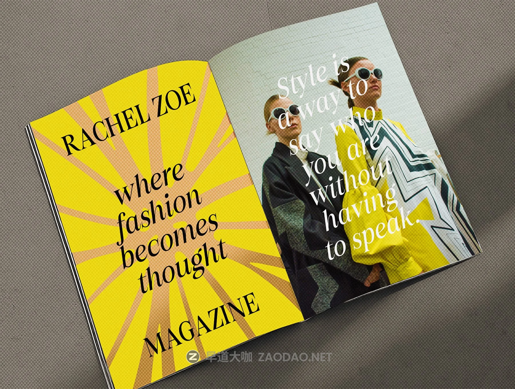 现代时尚品牌杂志海报徽标设计衬线英文字体安装包 Figo Shiftz Editorial插图6 现代时尚品牌杂志海报徽标设计衬线英文字体安装包 Figo Shiftz Editorial插图6