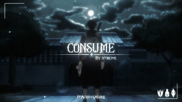 [独家美金资源] 火星忍者动漫主题视频AMV剪辑AE工程文件叠加层音效素材 Consume – Itachi and Sasuke folder